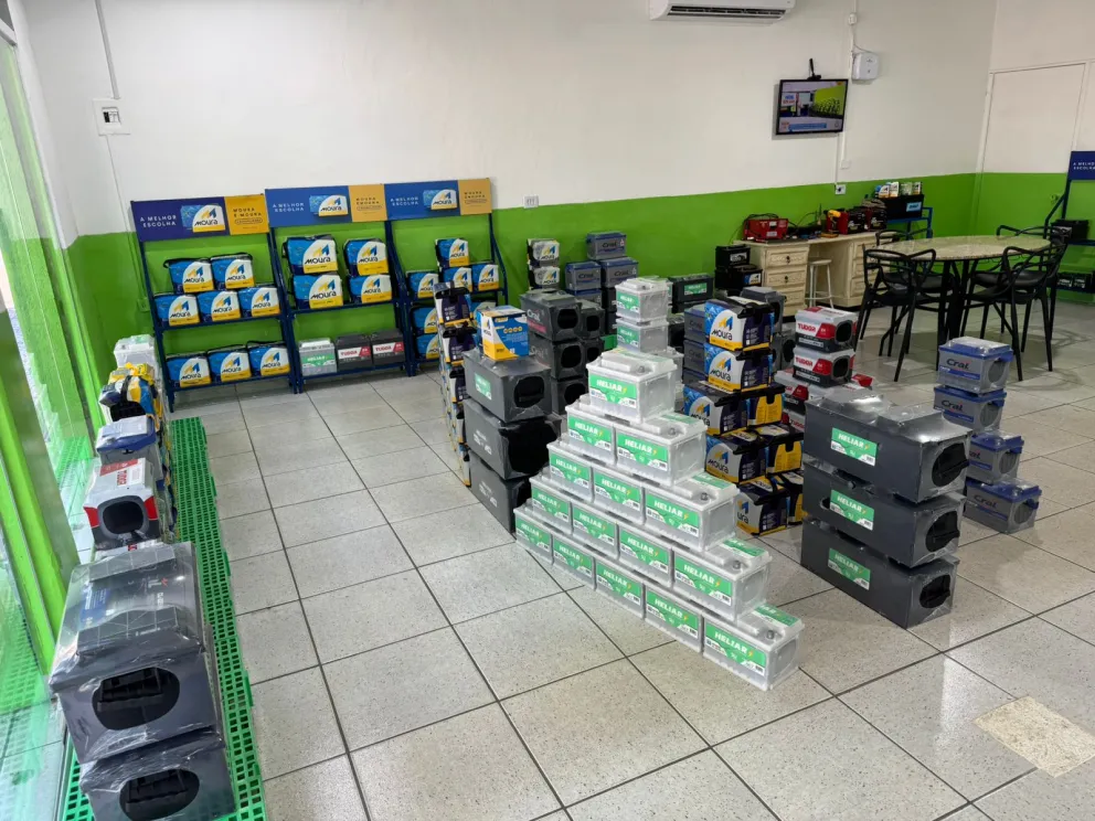 Showroom completo com todas as marcas